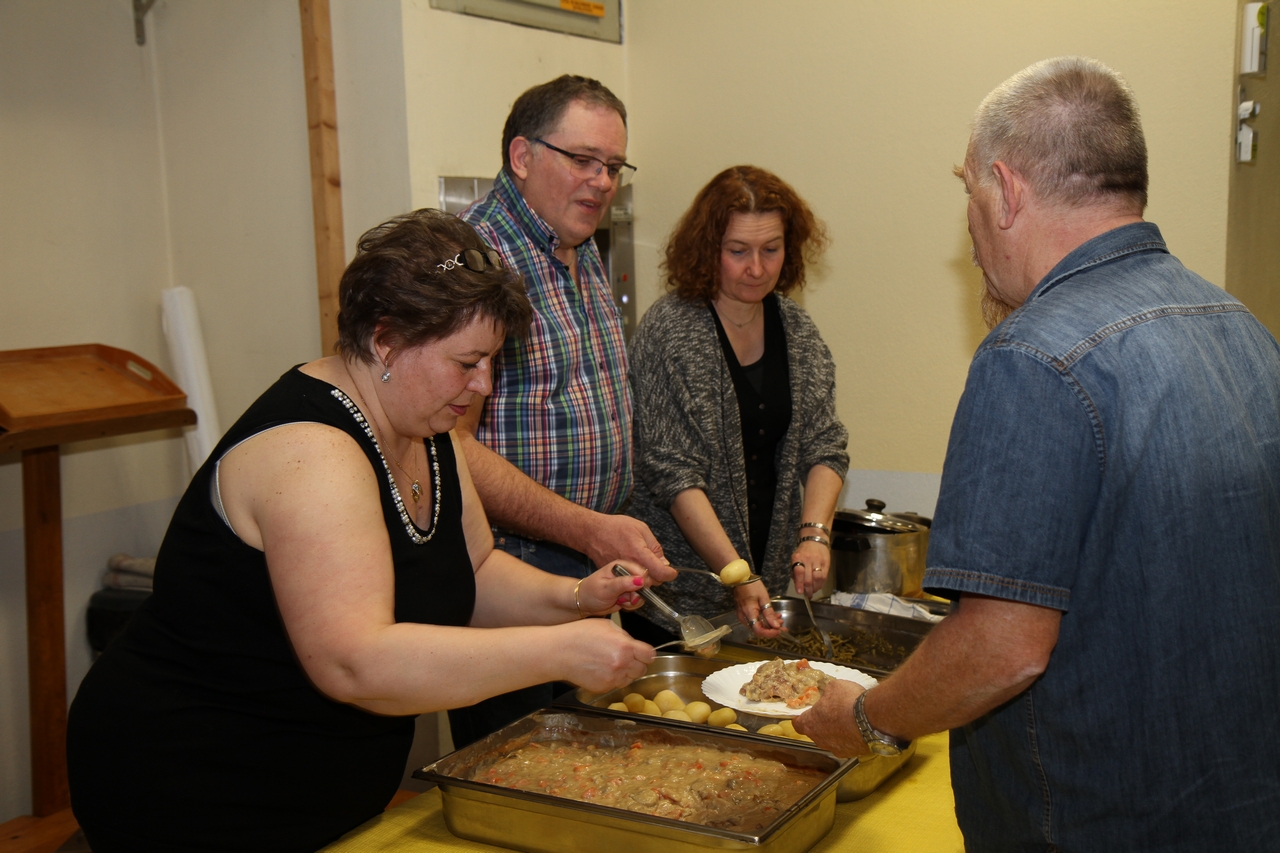 Repas annuel du club 6 avril 2019. 